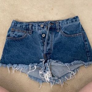 Brandy/John Galt denim shorts